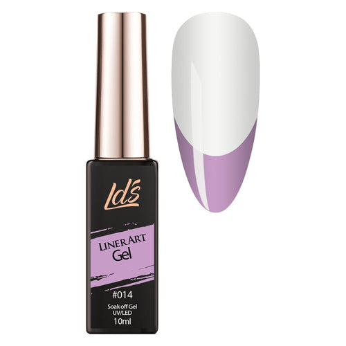  LDS - 14 (ver 2) Pastel Purple - Line Art Gel Nails Polish Nail Art by LDS sold by DTK Nail Supply