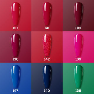 BACKSTAGE SECRET - LDS Holiday Healthy Nail Lacquer Collection: 013; 136; 137; 138; 139; 140; 141; 142; 147