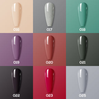 COOL VIBES - LDS Holiday Healthy Nail Lacquer Collection: 016; 017; 018; 019; 020; 021; 022; 023; 025