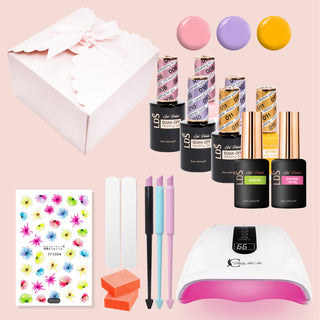 LDS Special Bundle 2: 06,10,11,BT+ 1 CNA Plasma Lamp + 1 Spring Nail Sticker - random + 2 mini files + 2 buffers + 3 Pusher Cuticle Stick Pen