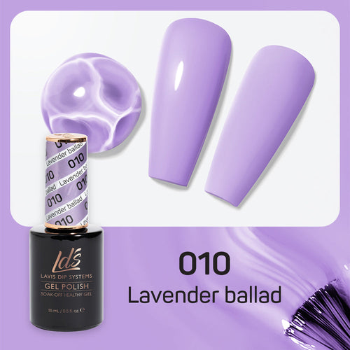LDS 010 Lavender Ballad - LDS Gel Polish 0.5oz
