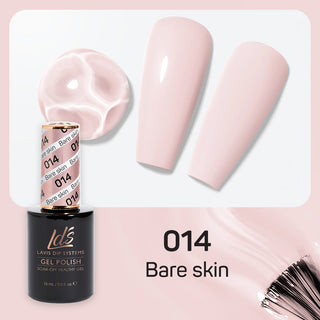 LDS 014 Bare Skin - LDS Gel Polish 0.5oz