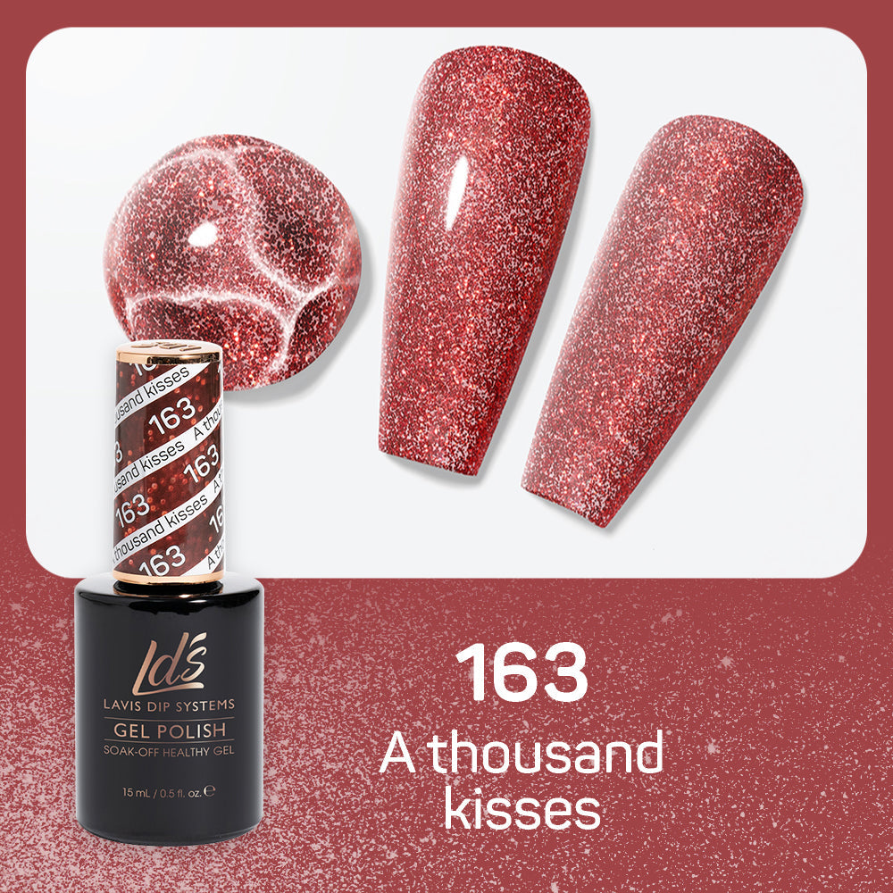 LDS 163 A Thousand Kisses - LDS Gel Polish 0.5oz