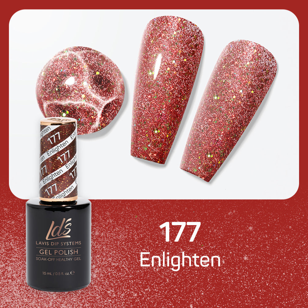 LDS 177 Enlighten - LDS Gel Polish 0.5oz