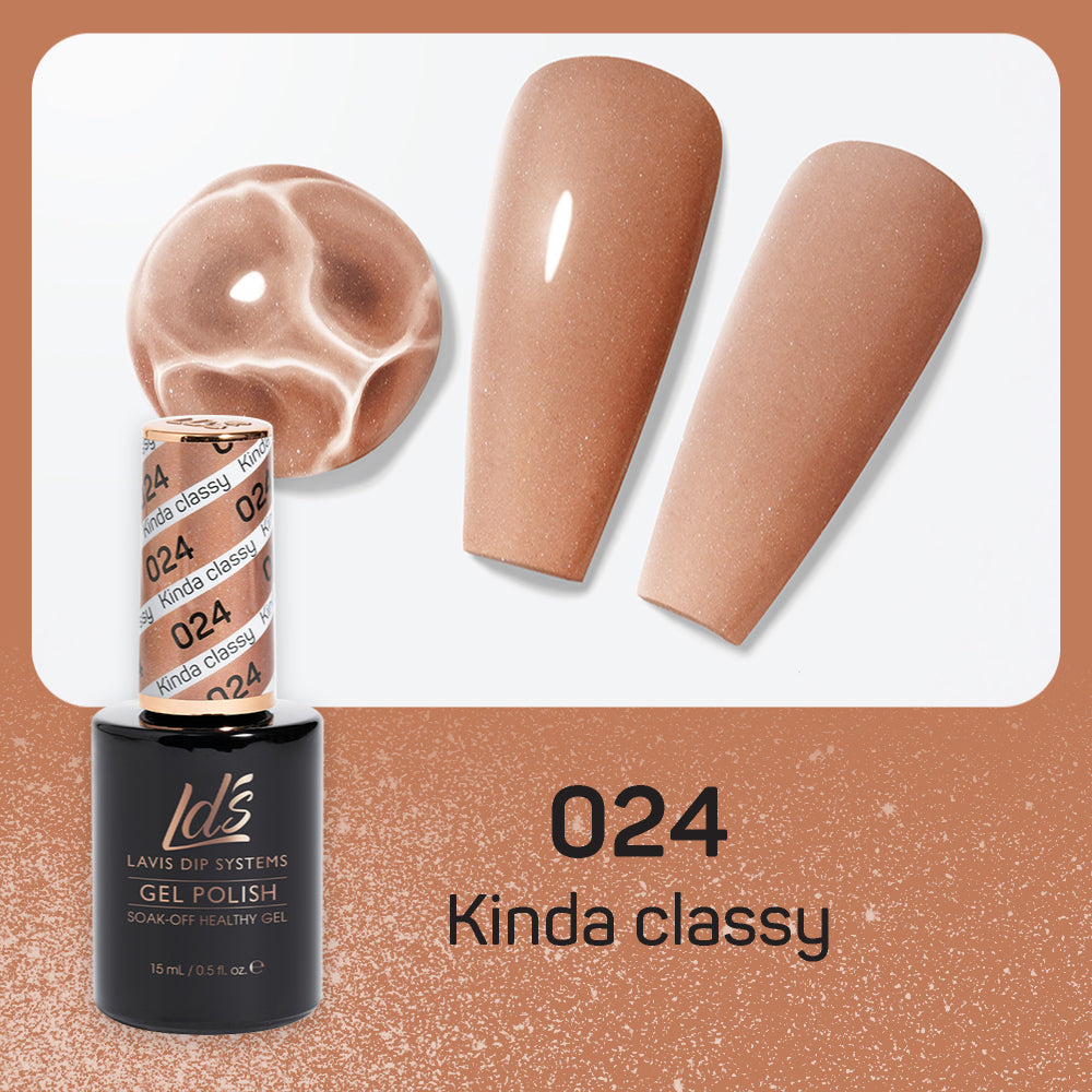 LDS 024 Kinda Classy - LDS Gel Polish 0.5oz