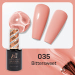 LDS 035 Bittersweet - LDS Healthy Gel Polish & Matching Nail Lacquer Duo Set - 0.5oz