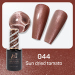 LDS 044 Sun Dried Tomato - LDS Healthy Gel Polish & Matching Nail Lacquer Duo Set - 0.5oz