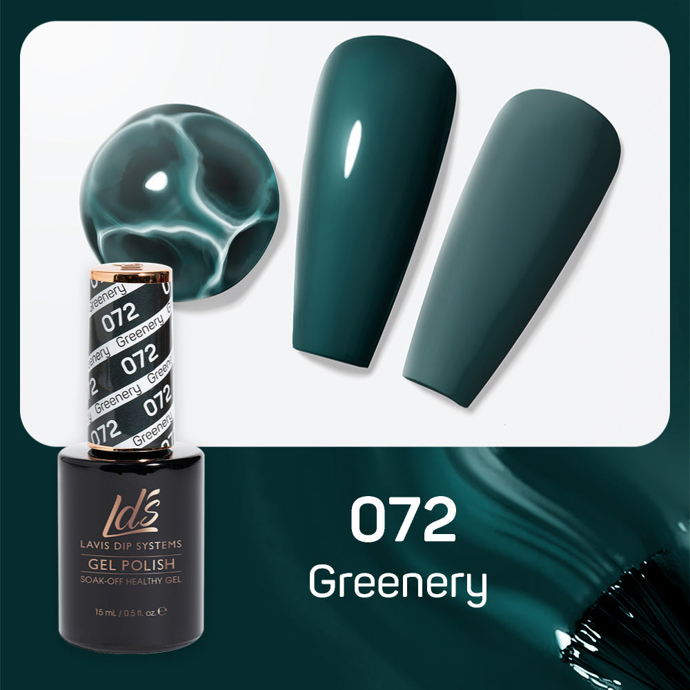 LDS 072 Greenery - LDS Gel Polish 0.5oz