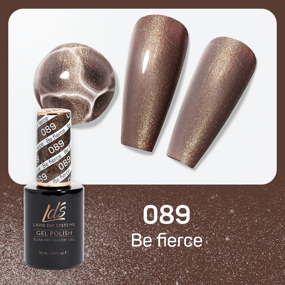 LDS 089 Be Fierce - LDS Gel Polish 0.5oz