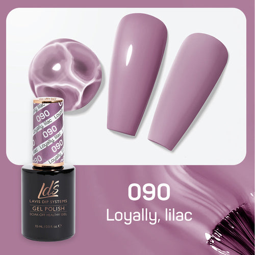 LDS 090 Loyally, Lilac - LDS Gel Polish 0.5oz