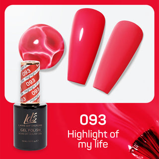 LDS 093 Highlight Of My Life - LDS Gel Polish 0.5oz
