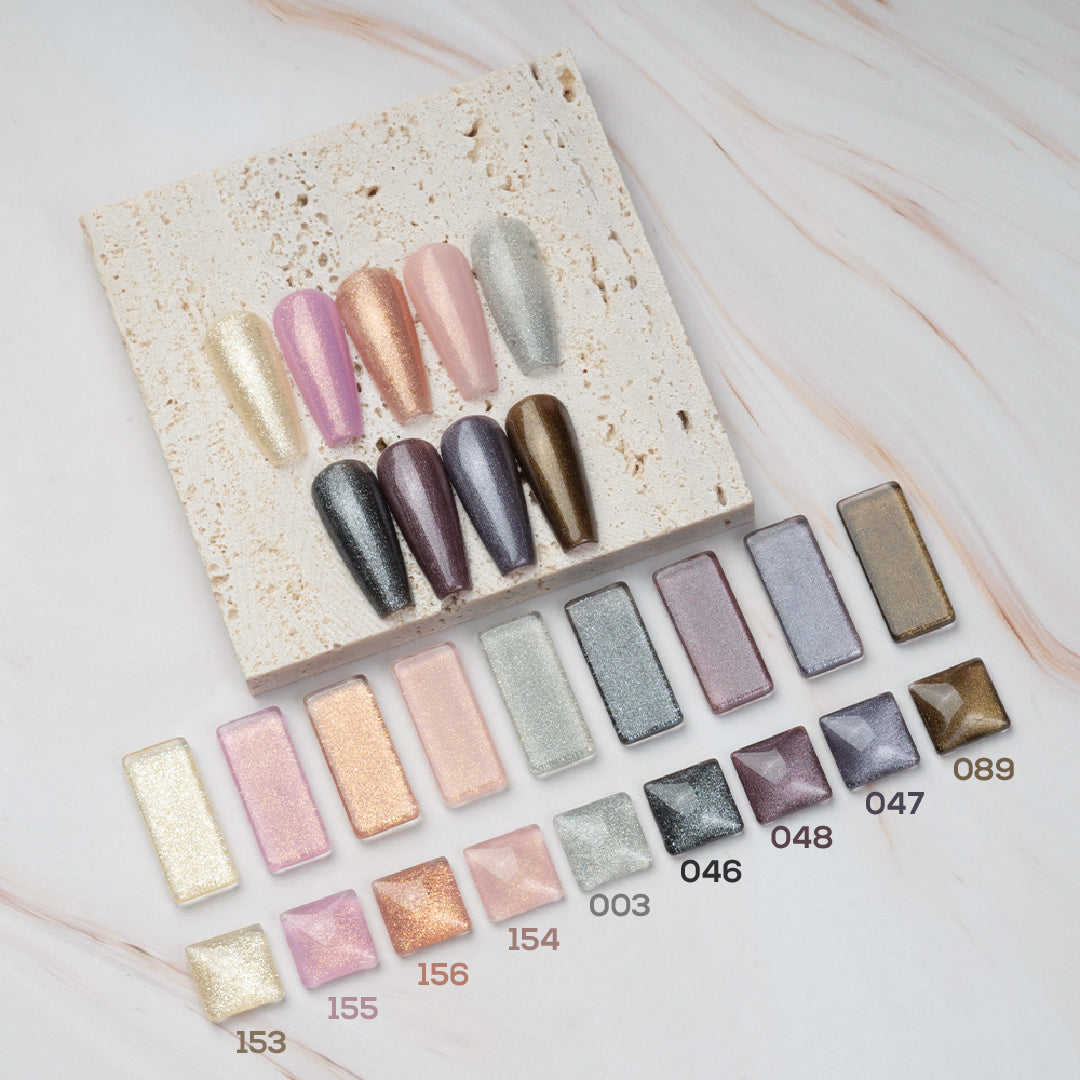 SOFT GLAM - LDS Holiday Healthy Nail Lacquer Collection: 003; 046; 047; 048; 089; 153; 154; 155; 156