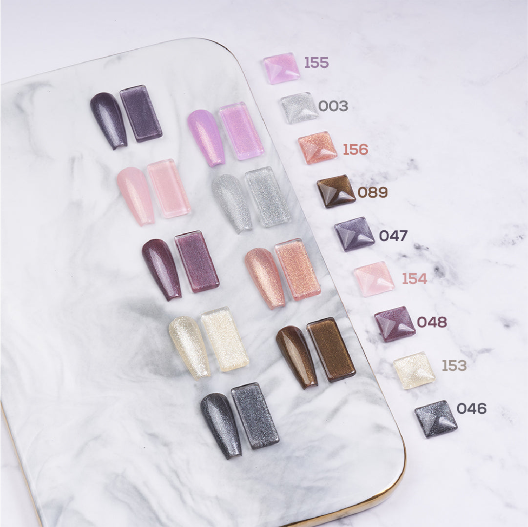 SOFT GLAM - LDS Holiday Healthy Nail Lacquer Collection: 003; 046; 047; 048; 089; 153; 154; 155; 156