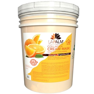 La Palm Collagen Cream Mask - 1 Bucket - Orange Tangerine Zest
