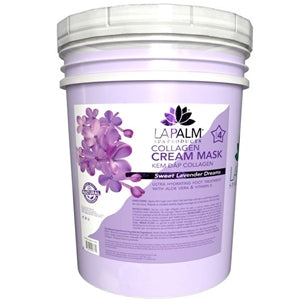 La Palm Collagen Cream Mask - 1 Bucket - Sweet Lavender Dreams