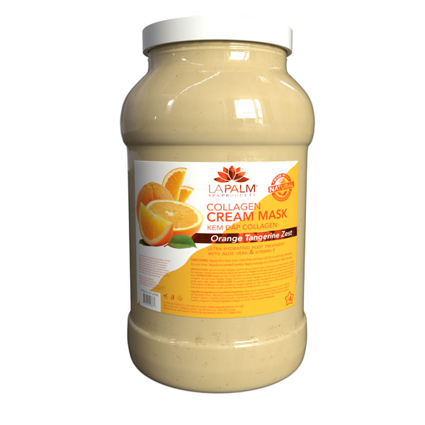 La Palm Collagen Cream Mask - 1 Gallon - Orange Tangerine Zest