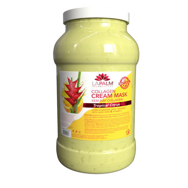 La Palm Collagen Cream Mask - 1 Gallon - Tropical Citrus