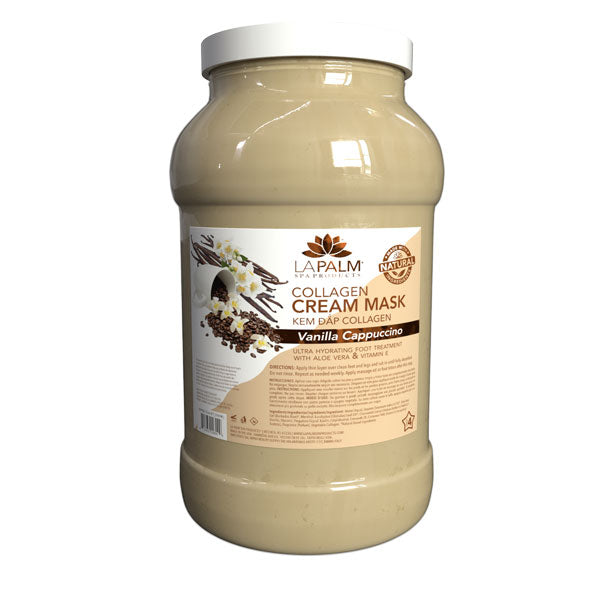 La Palm Collagen Cream Mask - 1 Gallon - Vanilla Cappuccino