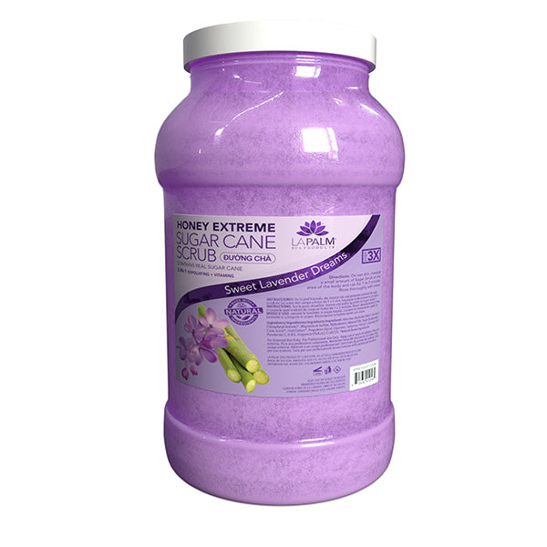 La Palm Sugar Cane Scrub - Lavender Purple - 1Gallon