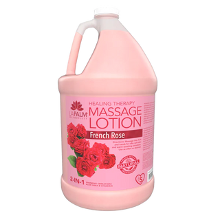 LAPALM Healing Therapy Massage Lotion - French Rose - 1 Gallon
