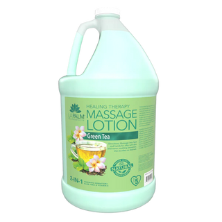 LAPALM Healing Therapy Massage Lotion - Green Tea - 1 Gallon