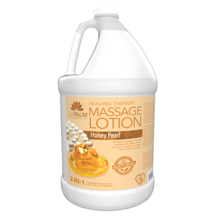 LAPALM Healing Therapy Massage Lotion - Honey Pearl - 1 Gallon