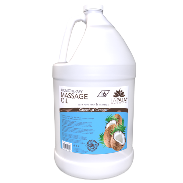 La Palm Massage Oil - Coconut Cream -1Gallon