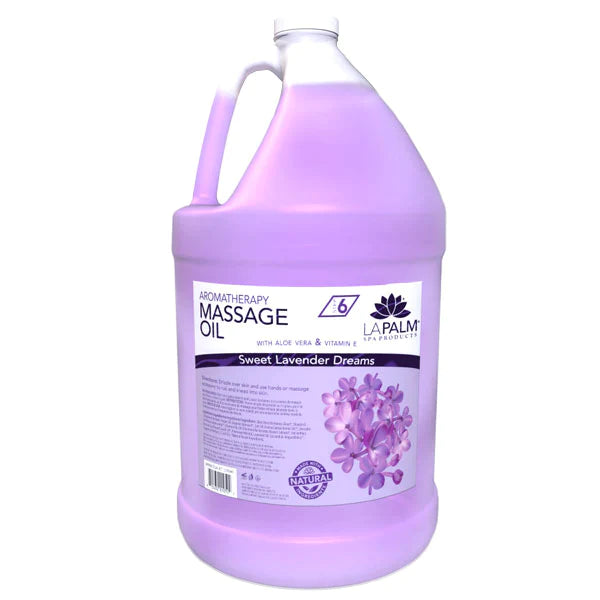 La Palm Massage Oil - Lavender Purple - 1Gallon
