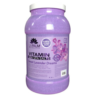 La Palm Sea Spa Salts - Lavender Purple - 1Gallon