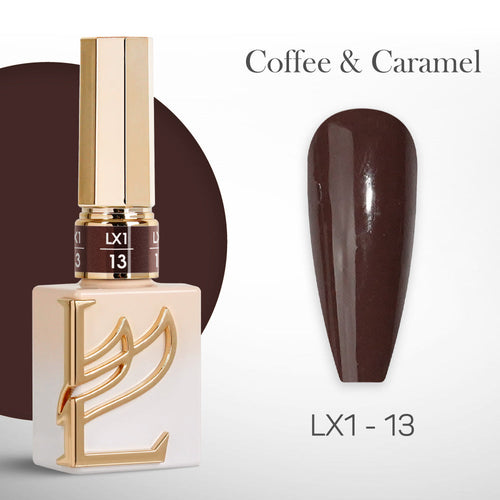 LAVIS LX1 - 13  - Gel Polish 0.5 oz - Coffee & Caramel Collection