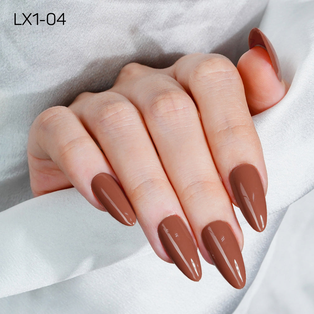 LAVIS LX1 - 04  - Gel Polish 0.5 oz - Coffee & Caramel Collection