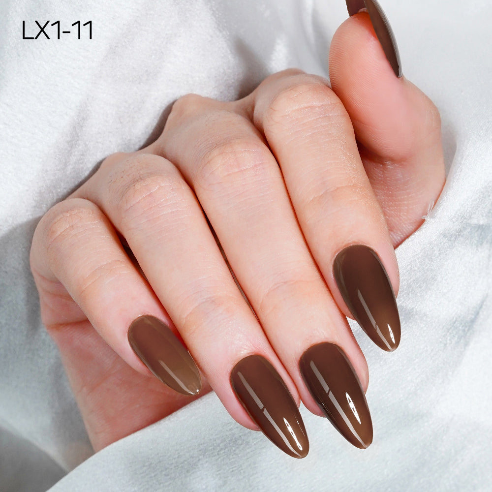 LAVIS LX1 - 11  - Gel Polish 0.5 oz - Coffee & Caramel Collection