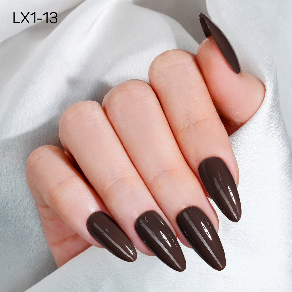 LAVIS LX1 - 13  - Gel Polish 0.5 oz - Coffee & Caramel Collection