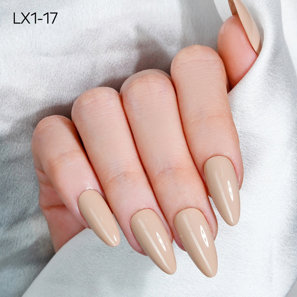 LAVIS LX1 - 17  - Gel Polish 0.5 oz - Coffee & Caramel Collection