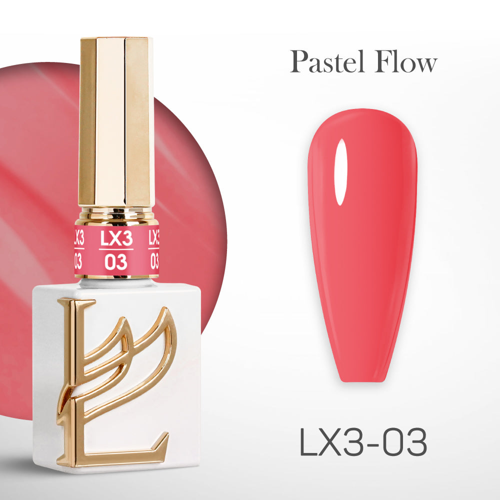 LAVIS LX3 - 03 - Gel Polish 0.5 oz - Pastel Flow Collection