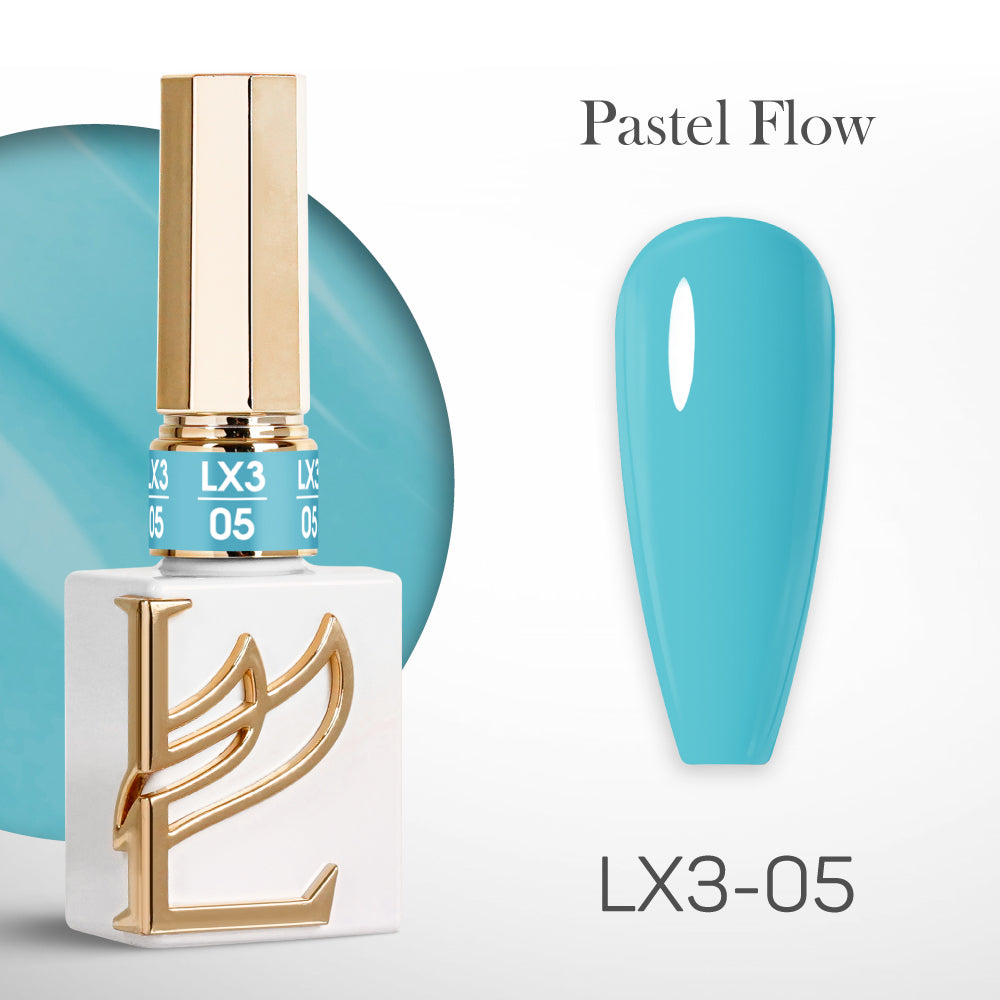 LAVIS LX3 - 05 - Gel Polish 0.5 oz - Pastel Flow Collection