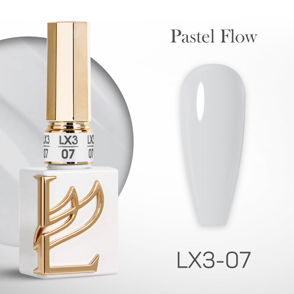 LAVIS LX3 - 07 - Gel Polish 0.5 oz - Pastel Flow Collection