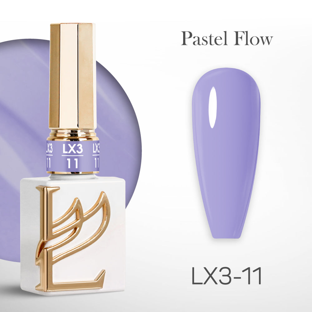 LAVIS LX3 - 11 - Gel Polish 0.5 oz - Pastel Flow Collection