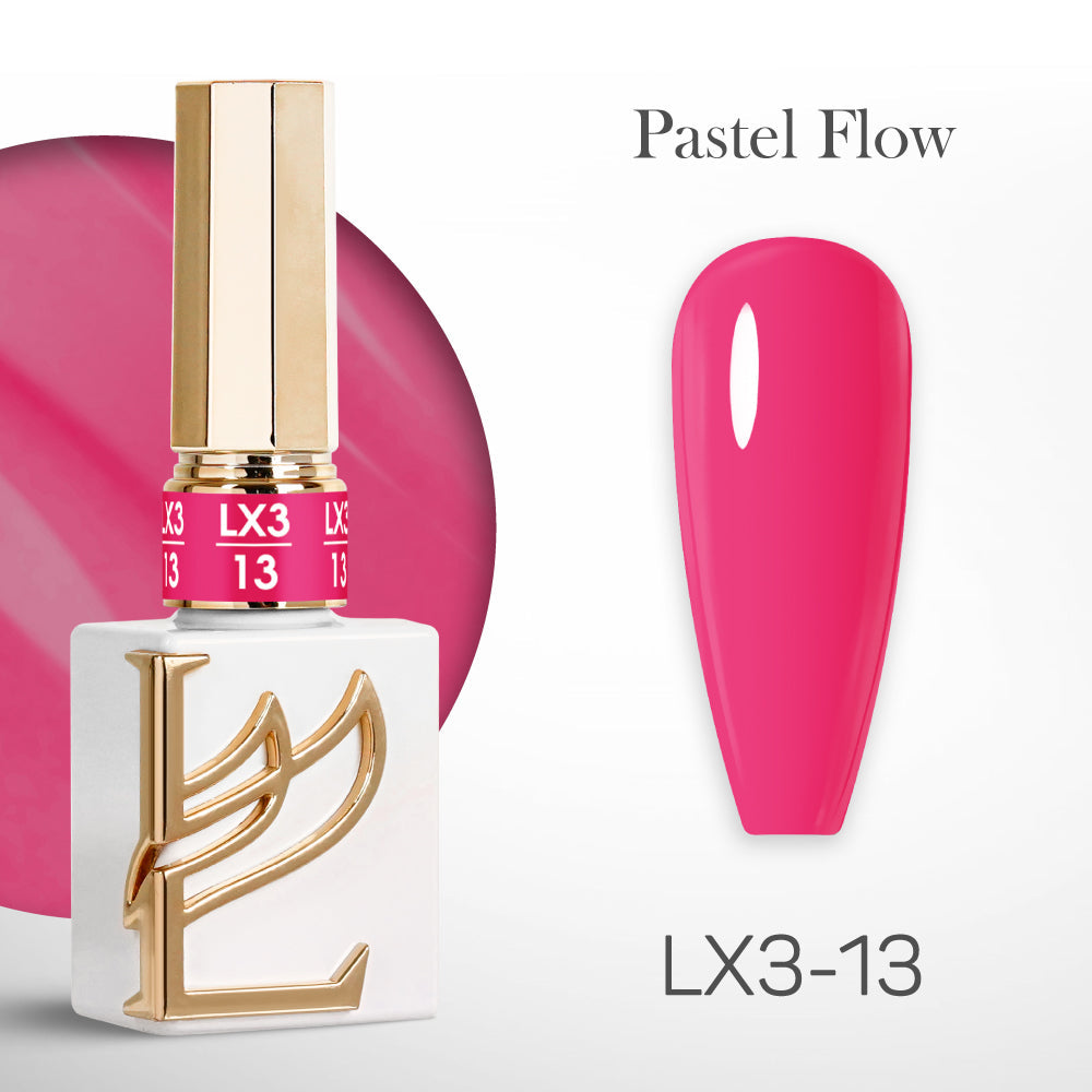 LAVIS LX3 - 13 - Gel Polish 0.5 oz - Pastel Flow Collection