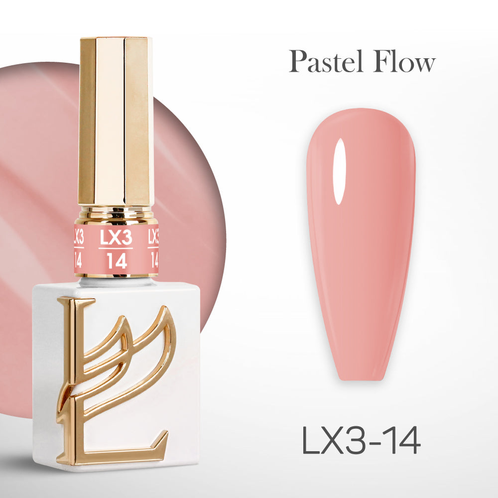 LAVIS LX3 - 14 - Gel Polish 0.5 oz - Pastel Flow Collection