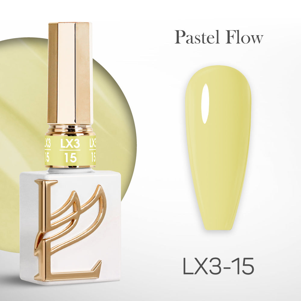 LAVIS LX3 - 15 - Gel Polish 0.5 oz - Pastel Flow Collection