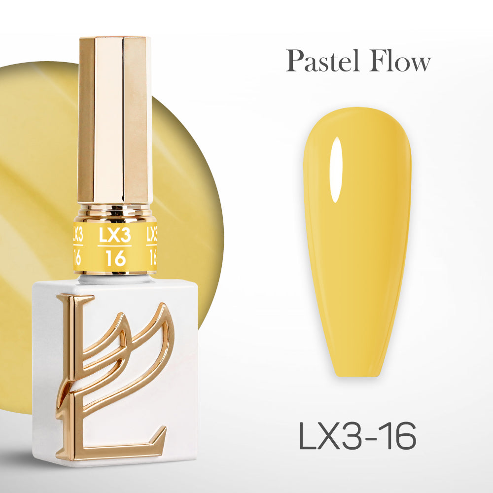 LAVIS LX3 - 16 - Gel Polish 0.5 oz - Pastel Flow Collection