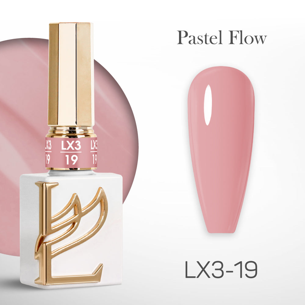 LAVIS LX3 - 19 - Gel Polish 0.5 oz - Pastel Flow Collection