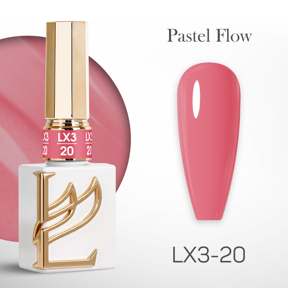 LAVIS LX3 - 20 - Gel Polish 0.5 oz - Pastel Flow Collection