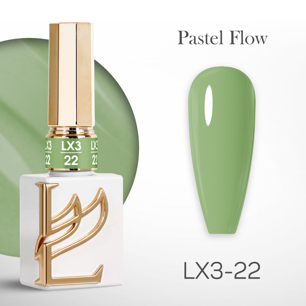 LAVIS LX3 - 22 - Gel Polish 0.5 oz - Pastel Flow Collection