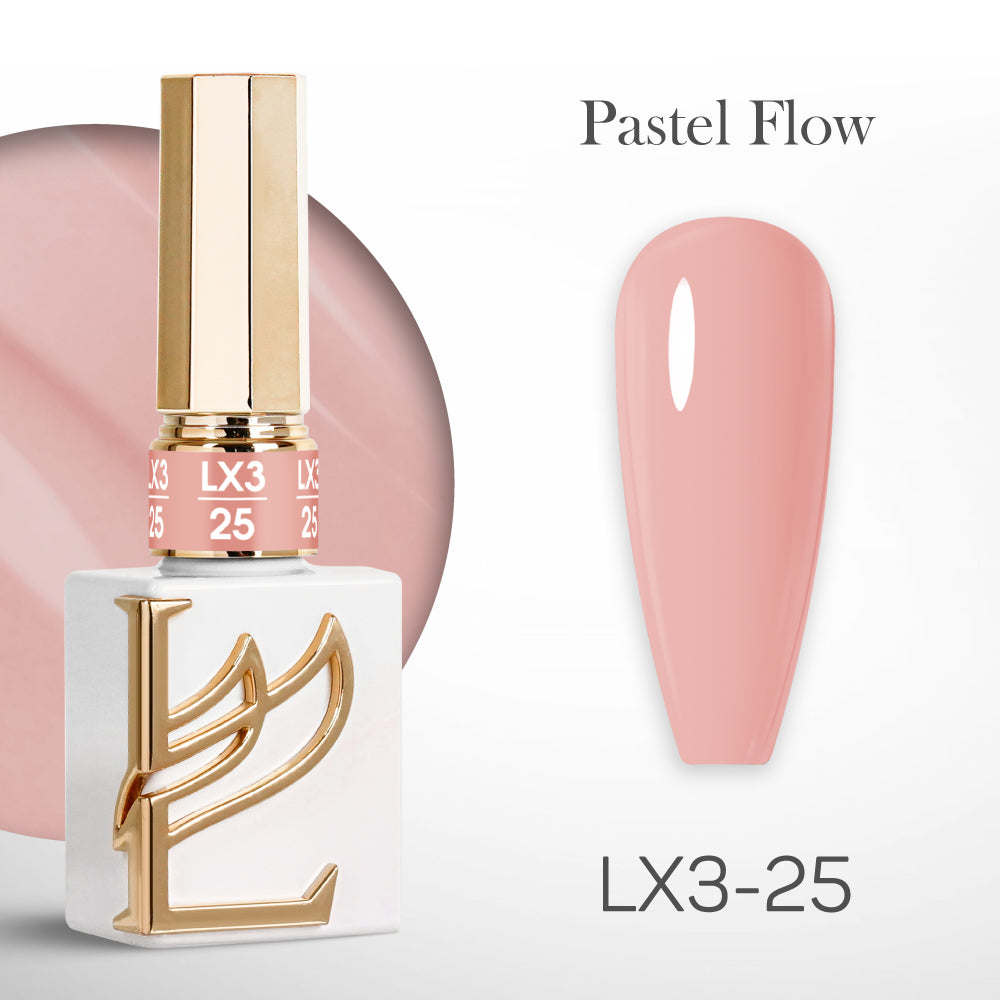 LAVIS LX3 - 25 - Gel Polish 0.5 oz - Pastel Flow Collection