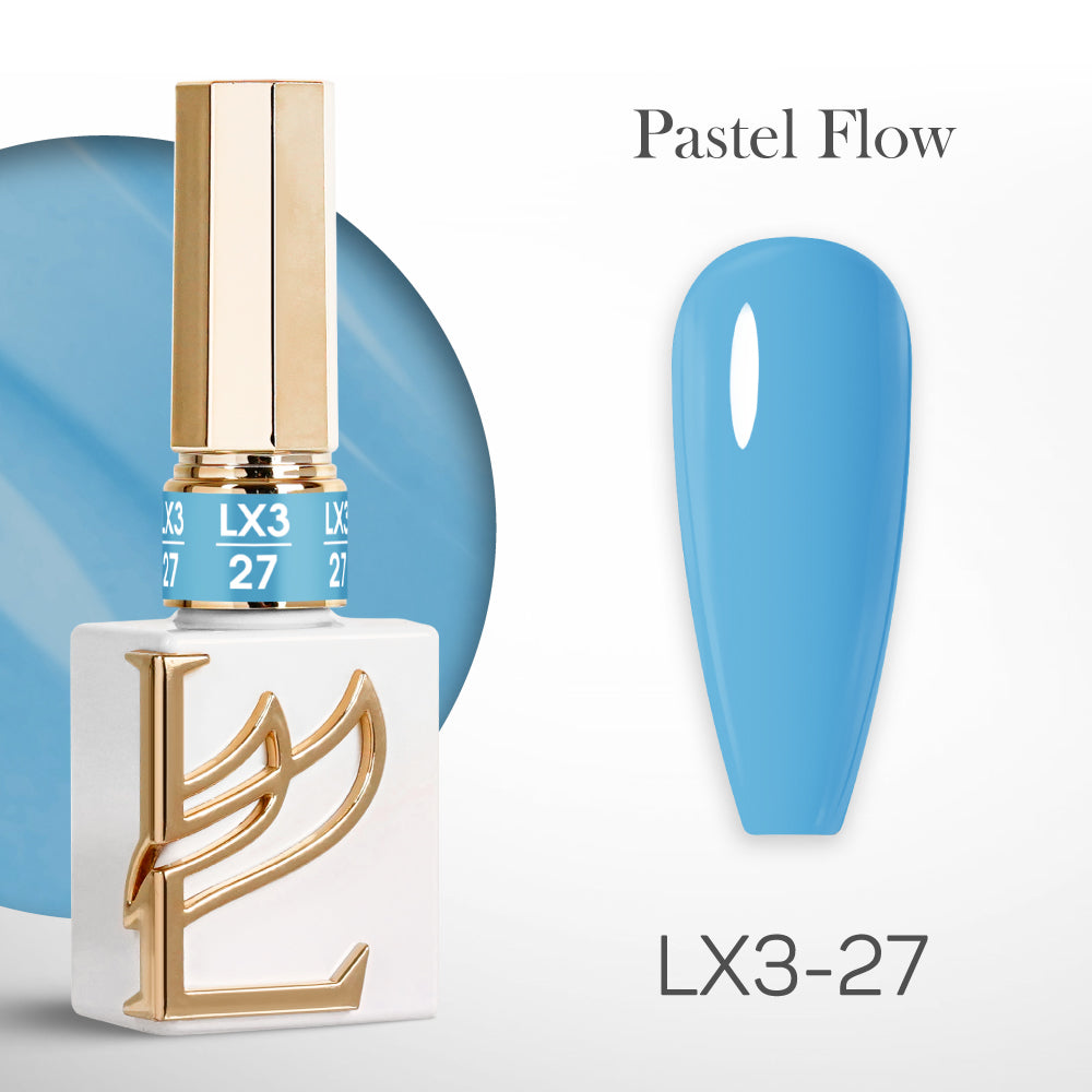 LAVIS LX3 - 27 - Gel Polish 0.5 oz - Pastel Flow Collection