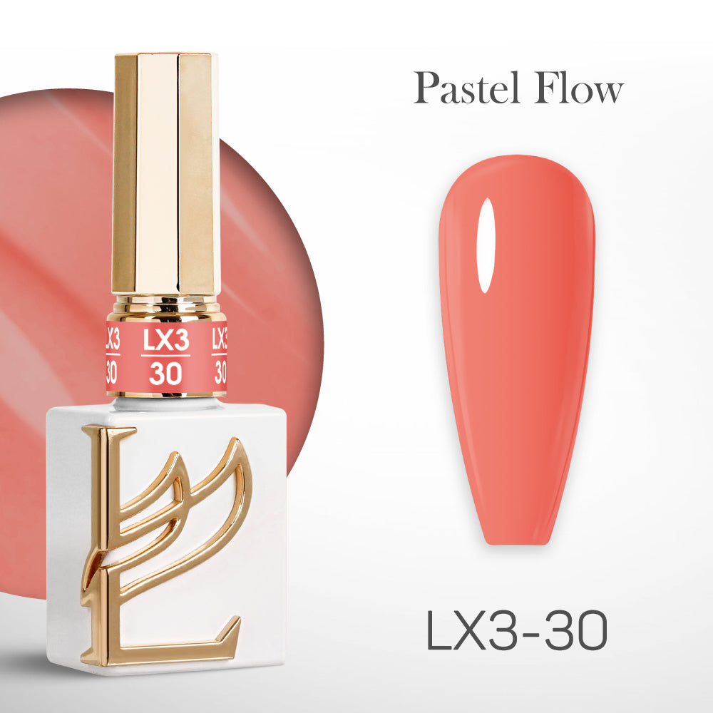 LAVIS LX3 - 30 - Gel Polish 0.5 oz - Pastel Flow Collection