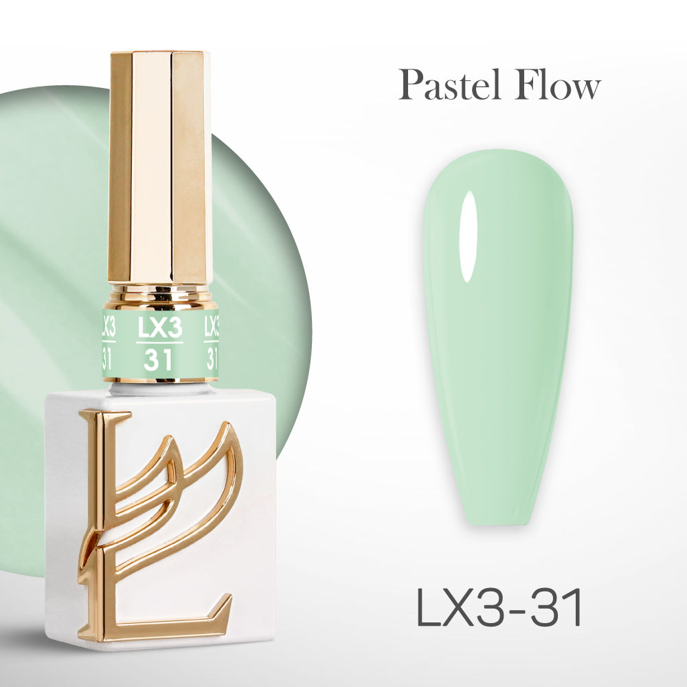 LAVIS LX3 - 31 - Gel Polish 0.5 oz - Pastel Flow Collection