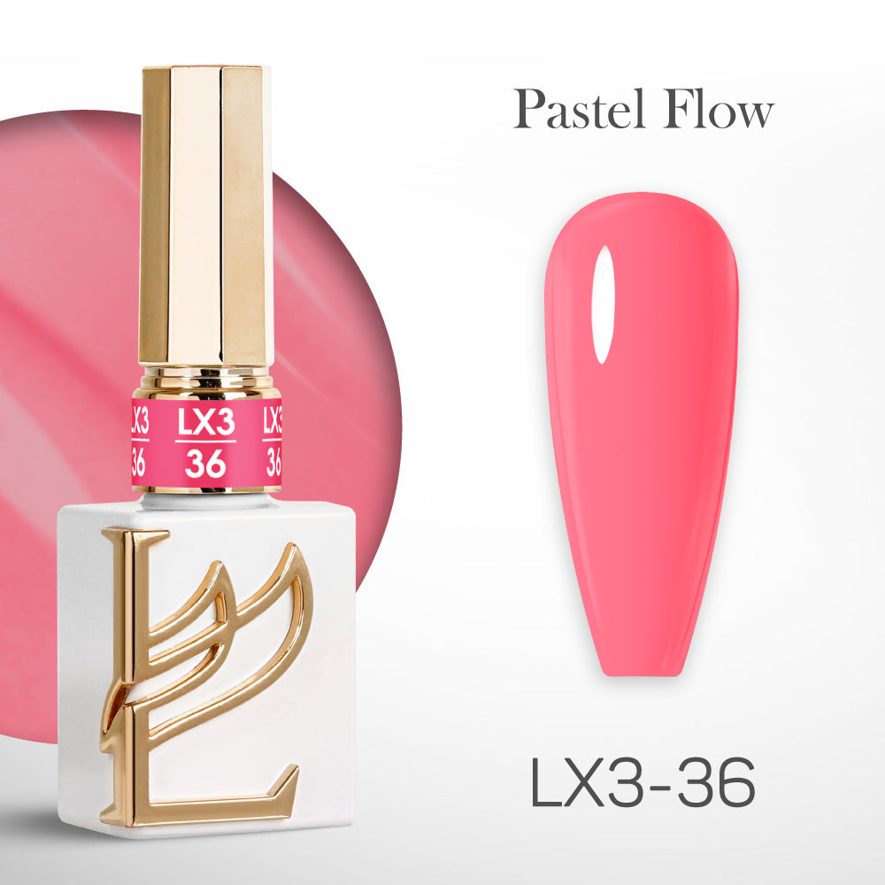 LAVIS LX3 - 36 - Gel Polish 0.5 oz - Pastel Flow Collection